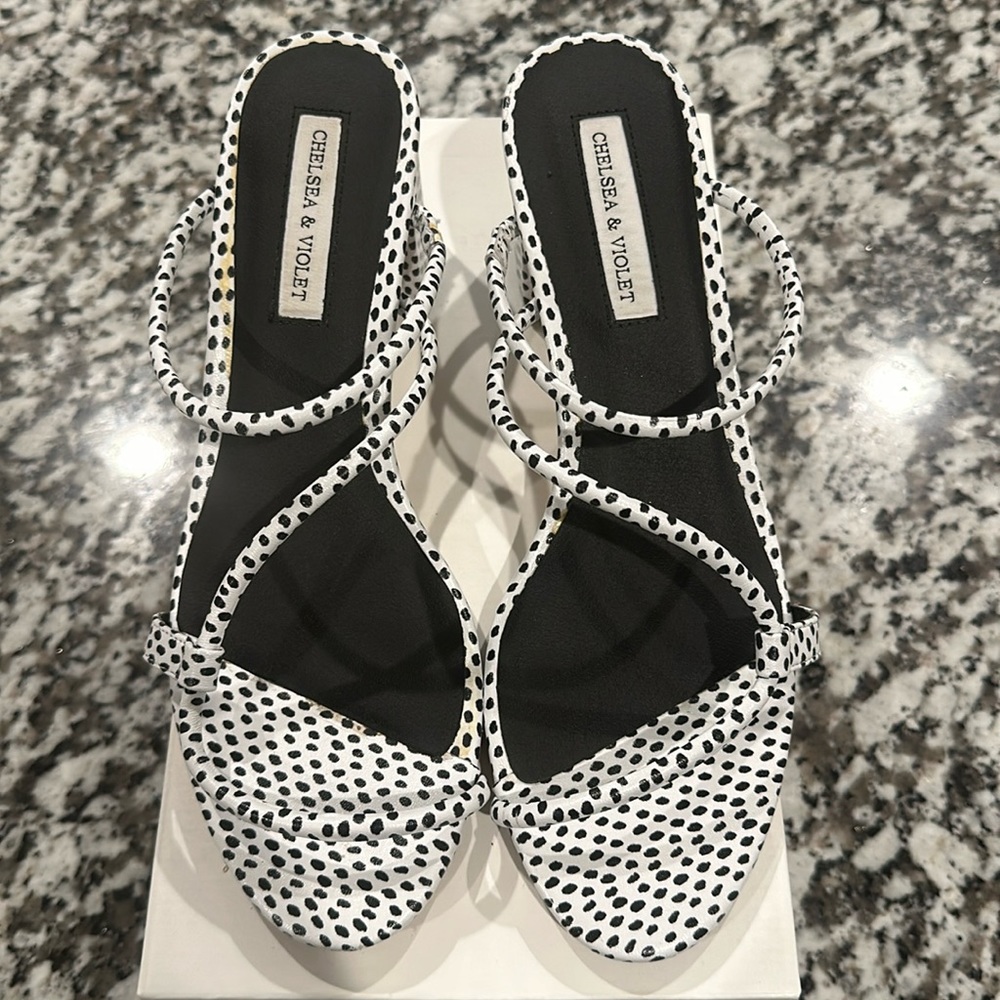 Chelsea & Violet Polka Dot Heels